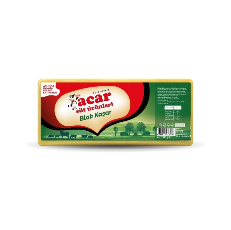 Blok Kaşar 1000 g