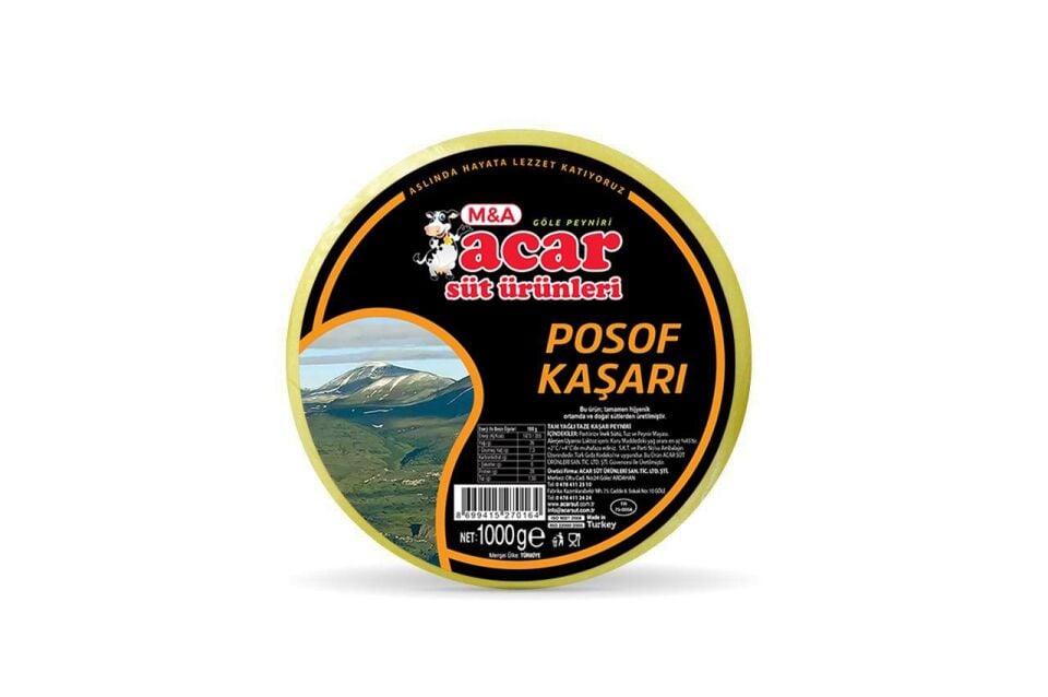 Posof Kaşar Peyniri 1000 g