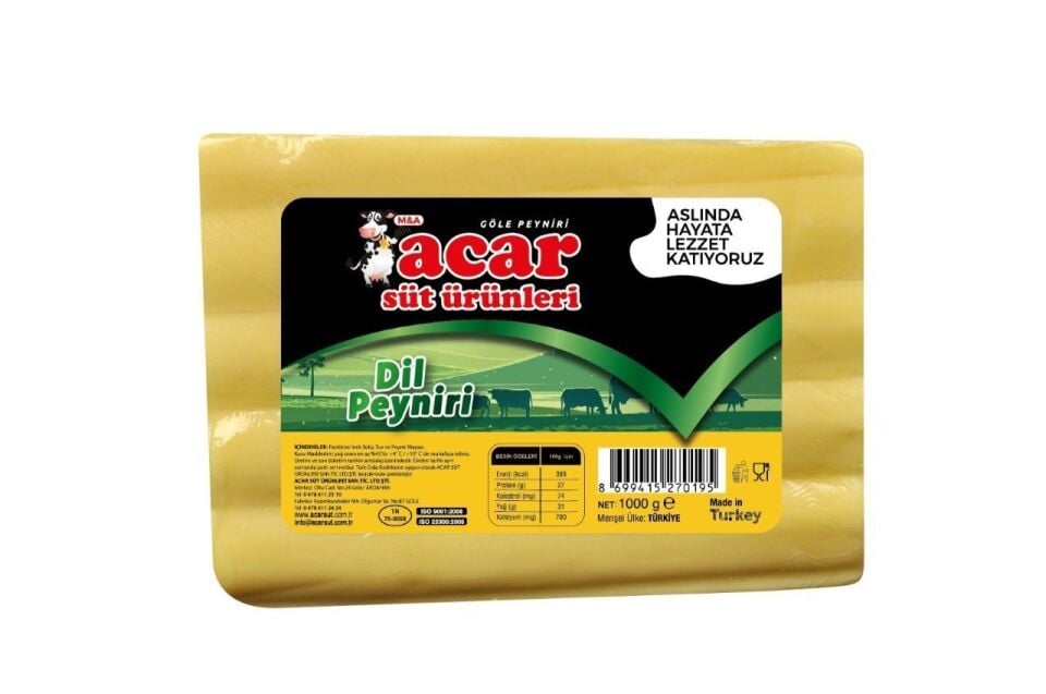 Acar Süt Dil Peyniri 1 kg