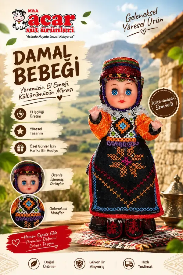 Damal Bebeği Büyük Boy